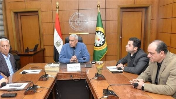السكرتير العام لمحافظة الدقهلية يرأس اجتماع متابعة تنفيذ تطوير مصرف كتشينر