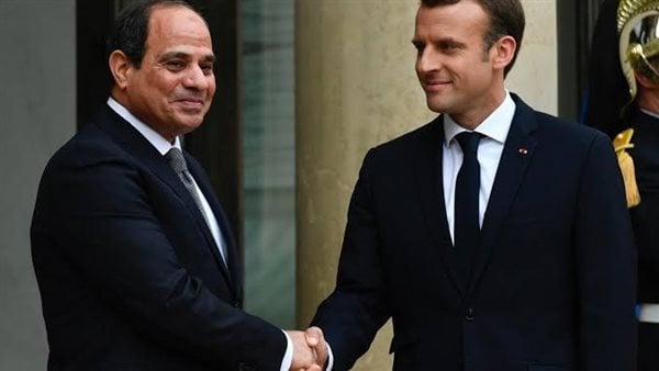 الرئيس السيسي ونظيره الفرنسي يتفقان على ضرورة تسوية القضية الفلسطينية بشكل عادل ومستدام