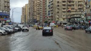 صرف الإسكندرية: أمطار متفاوتة الشدة على فترات متقطعة اليوم السبت