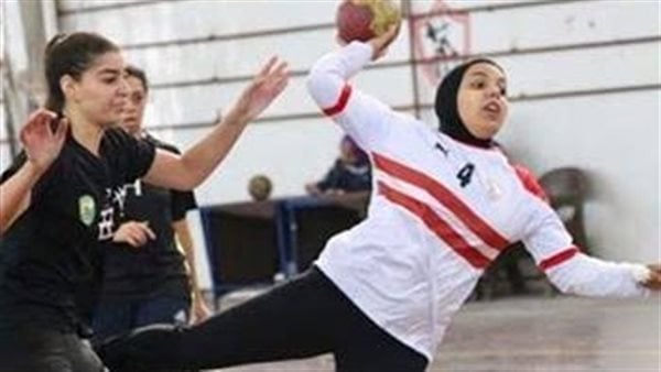 فريق سيدات يد الزمالك يهزم الشمس في الدوري
