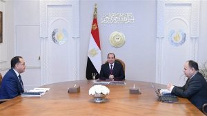 السيسي يشدد على تطوير الأداء ورفع كفاءة تنفيذ المشروعات لتحسين الموازنة وتخفيض العجز