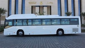 أتوبيس النصر للسيارات يبدأ العمل تجريبيًا بالعاصمة الإدارية