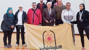 فريق حلوان يحصد المراكز الأولى ببطولة الريشة الطائرة للجامعات المصرية