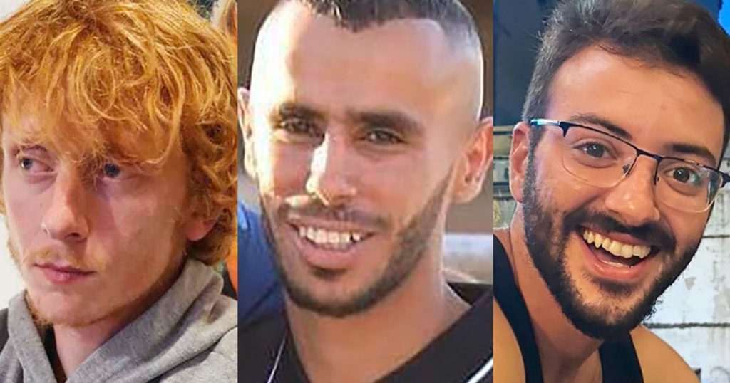 قتل جيش الدفاع الإسرائيلي عن طريق الخطأ 3 رهائن إسرائيليين في غزة