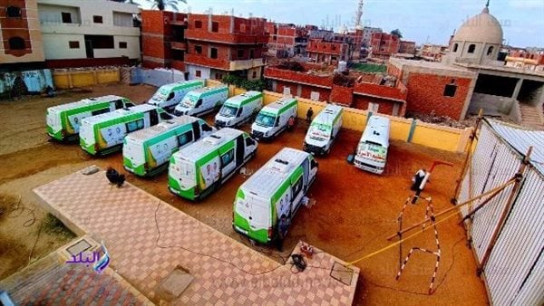 الكشف الطبي وصرف العلاج بالمجان لـ 1451مريضا بمركز فاقوس