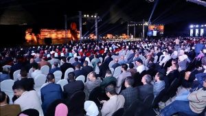 بسفح الأهرامات وبحضور قيادات “مستقبل وطن”.. مؤتمر حاشد بالجيزة تأييدًا للرئيس السيسي