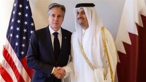 بلينكن ورئيس وزراء قطر يناقشان إطلاق سراح الرهائن لدى حماس