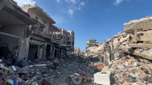 دمار شامل وصادم يضرب مدينة بيت حانون ومرافقها الرئيسية