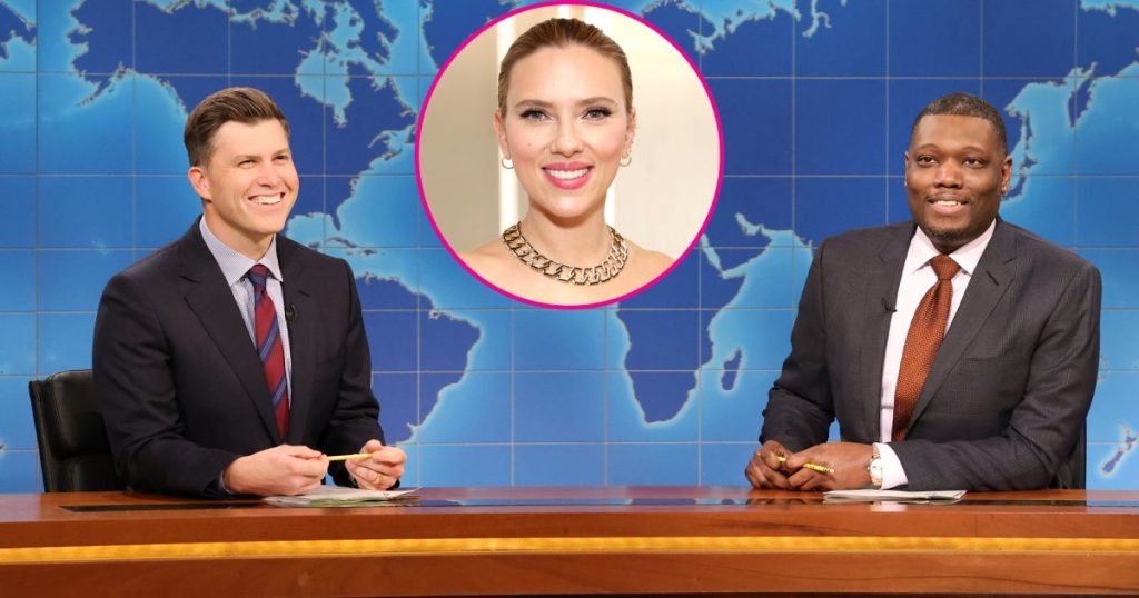 كولين جوست يقرأ رسالة مايكل تشي “SNL” حول أفلام سكارليت جوهانسون: “أنا أمزح يا عزيزتي”