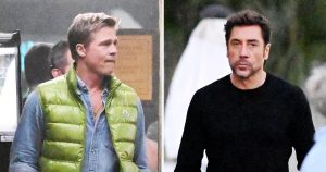 براد بيت وخافيير بارديم يصوران فيلم الفورمولا 1 في رولكس 24 في دايتونا بيتش