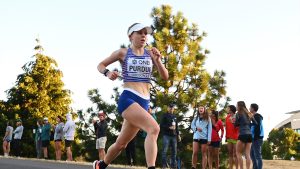 قام فريق GB بتعيين شارلوت بوردو وكالي هاوجر ثاكري وفيل سيسمان كأول رياضيين في الماراثون للأولمبياد