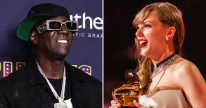 “King Swiftie” Flavor Flav “فخور جدًا” بتايلور سويفت بعد فوزه بجائزة جرامي لعام 2024 (حصريًا)