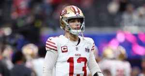 سان فرانسيسكو 49ers بروك بوردي “يؤلم” المدرب وزملائه بعد خسارة Super Bowl 2024