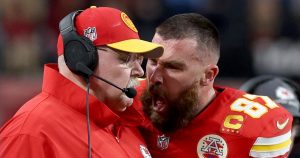 خريجو اتحاد كرة القدم الأميركي يدافعون عن اندفاع ترافيس كيلسي “العاطفي” في لعبة Super Bowl LVIII تجاه المدرب آندي ريد