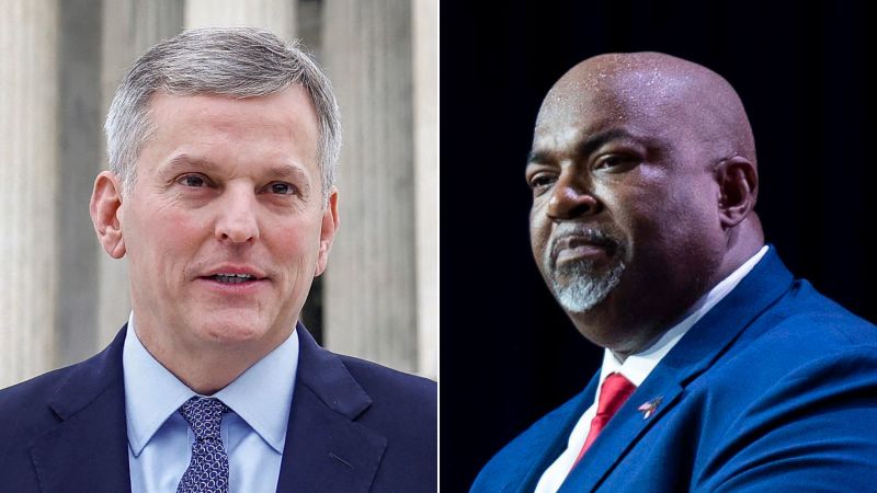 أولاً في القتال: تستعد ولاية كارولينا الشمالية لسباق حاكم يمكن أن يعكس الصدام المحتمل بين ترامب وبايدن