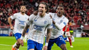 الدوري الأوروبي: رينجرز يتعادل مع بنفيكا 2-2، وليفركوزن يتجنب الصدمة في كاراباغ