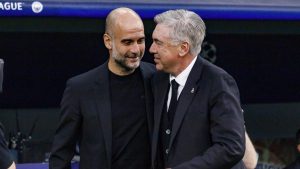 دوري أبطال أوروبا: بيب جوارديولا متحمس لمواجهة ربع النهائي مع “ملك المنافسة” ريال مدريد