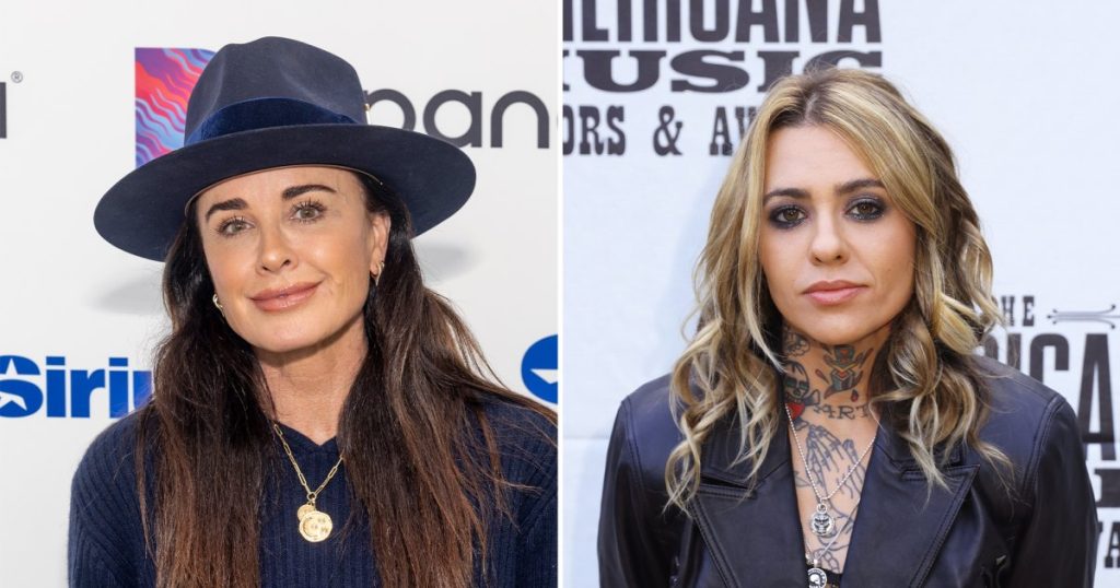 نجم فيلم “RHOBH” كايل ريتشاردز يفضح الشائعات حول غلاف مجلة “Loved Up” مع بال مورجان وايد