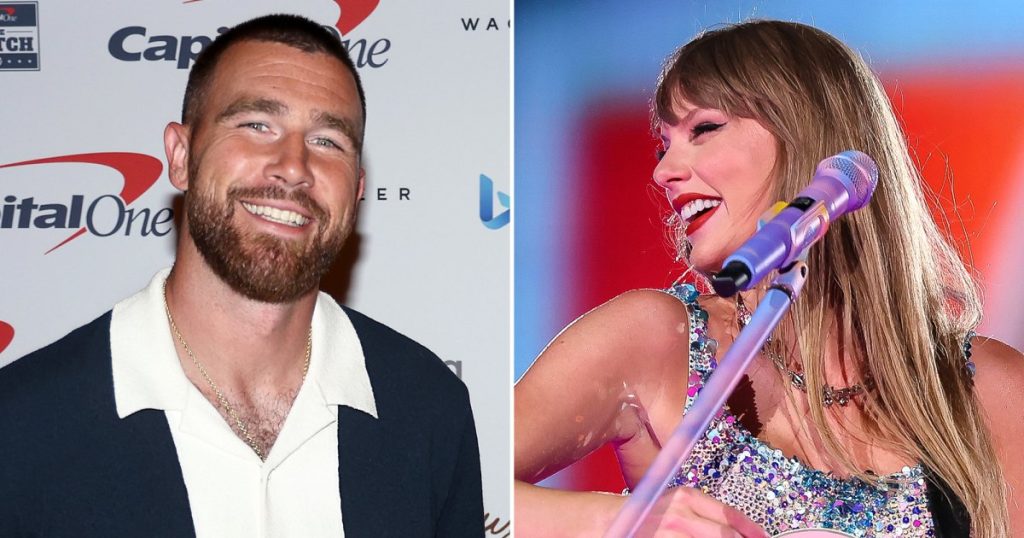 ترافيس كيلسي يحظى بأفضل يوم في عرض “Eras Tour” الأخير لتايلور سويفت في سنغافورة