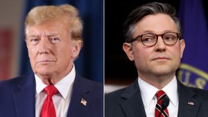 يخطط ترامب ورئيس مجلس النواب جونسون لعقد مؤتمر صحفي مشترك يوم الجمعة في مارالاغو