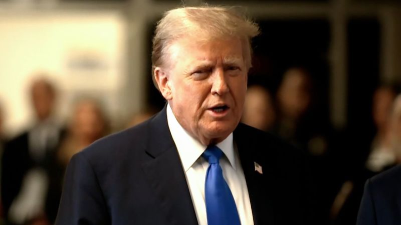 CNN تتحقق من تصريحات ترامب قبل مثوله أمام المحكمة