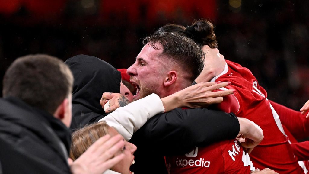 ليفربول 3-1 شيفيلد يونايتد – صاروخ أليكسيس ماك أليستر يرسل ليفربول إلى صدارة الدوري الإنجليزي الممتاز