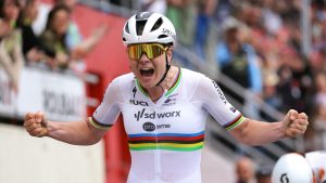 Paris-Roubaix Femmes: لوتي كوبيكي تنطلق نحو انتصار مثير قبل إليسا بالسامو وفايفر جورجي