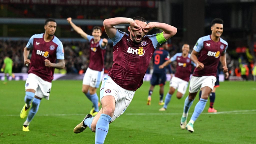 أستون فيلا 2-1 LOSC ليل – فيلا تصمد أمام ليل لتتقدم بفارق ضئيل إلى فرنسا في مباراة الإياب