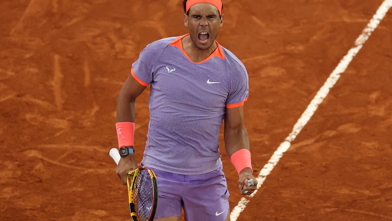 رافائيل نادال ينجو من معركة بيدرو كاشين التي استمرت ثلاث ساعات في مدريد، وكاميرون نوري يصطدم بكاسبر رود