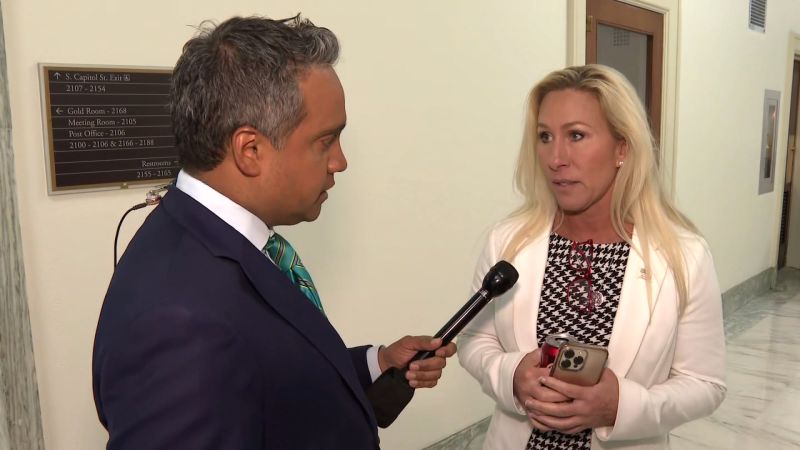 تقول مارجوري تايلور جرين إن دعم الحزب الجمهوري لحركتها بالإخلاء آخذ في الازدياد