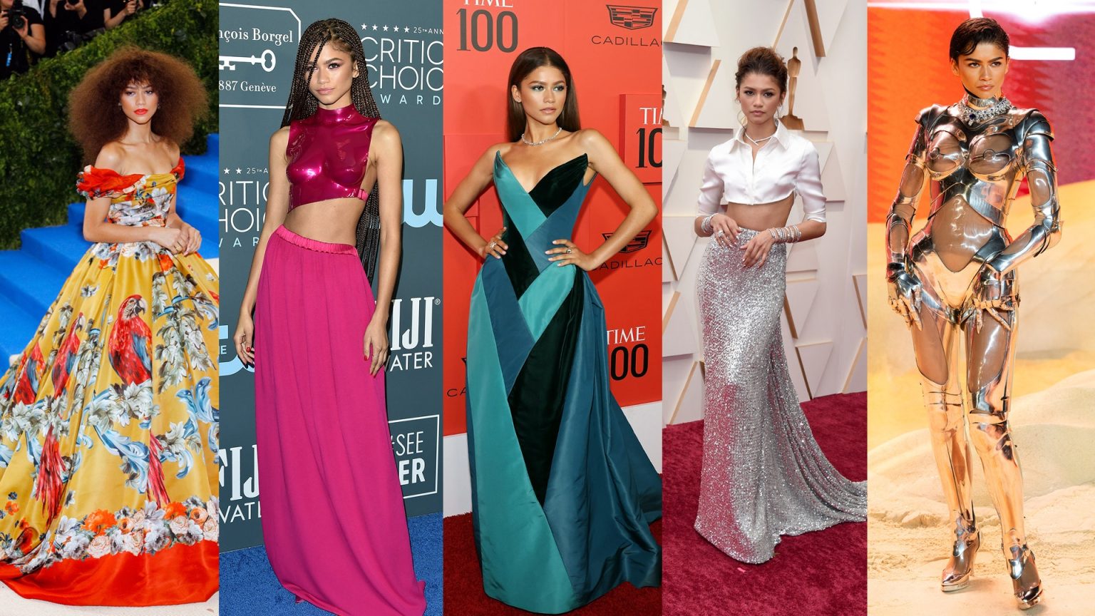 أفضل إطلالات Zendaya على السجادة الحمراء: صوّت لمفضلتك