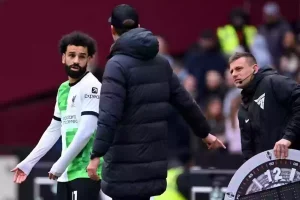 دياز يحسم الجدل!! هذا مصير محمد صلاح في دوري روشن بعد رحيل كلوب