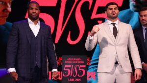 دوبوا “هنا من أجل الحرب” حيث يهدد هرجوفيتش “بسحق” البريطاني في 5 ضد 5