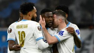 مرسيليا 1-1 أتالانتا: جمال تشانسيل مبيمبا يلغي هدف جيانلوكا سكاماكا مع انتهاء مباراة الذهاب بالتعادل