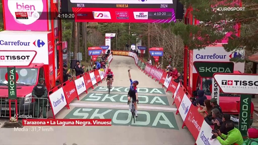 يتفوق Muzic على Vollering ويحقق النصر في نهاية المرحلة السادسة المثيرة