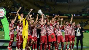 أولمبياكوس 1-0 فيورنتينا AET: الفائز في الوقت الإضافي لأيوب الكعبي يجعل الفريق اليوناني يفوز بدوري المؤتمرات الأوروبي