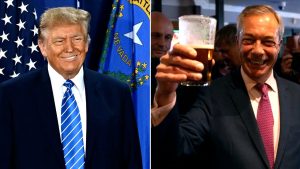 نايجل فاراج يهز الانتخابات البريطانية والمؤسسة عند العودة إلى السياسة: “ترامب البريطاني”