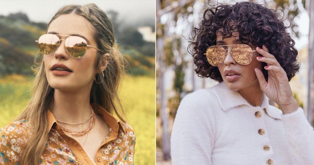 تبدو نظارات Aviator الشمسية هذه وكأنها بسعر 100 دولار ولكن سعرها 16 دولارًا فقط