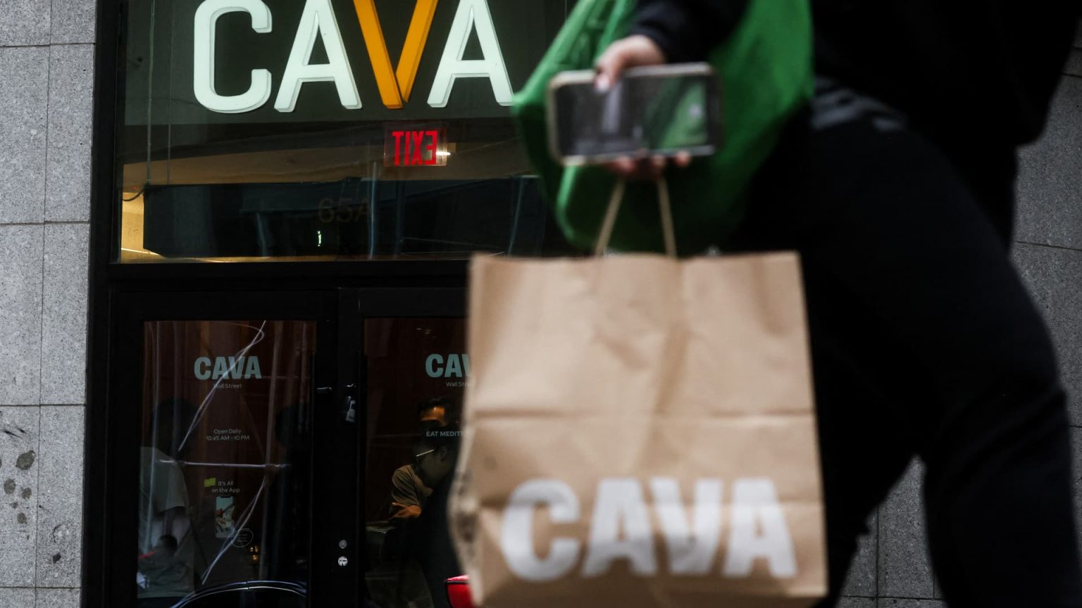 الأسهم التي تشهد أكبر التحركات في منتصف النهار: Cava وIntuit وRoss Stores وWorkday وغيرها