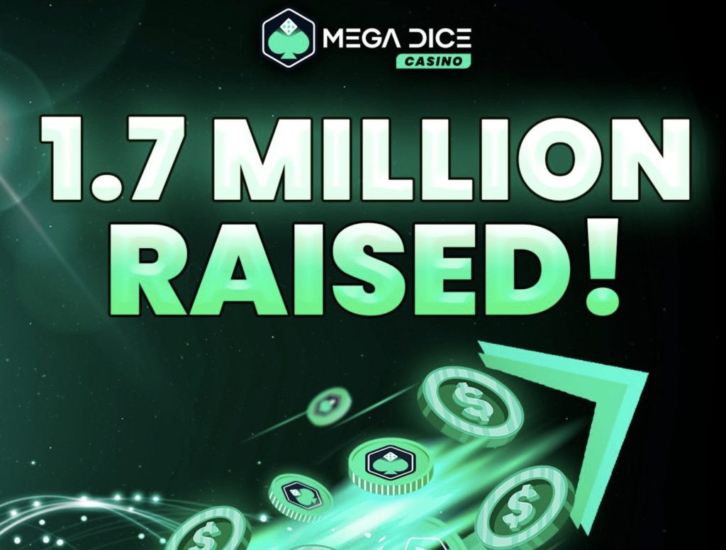 مشروع المقامرة Mega Dice الذي يتخذ من سولانا مقراً له يتخطى 1.7 مليون دولار في ICO