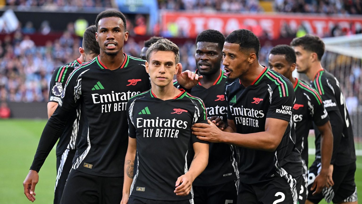 أستون فيلا 0-2 أرسنال: لياندرو تروسارد وتوماس بارتي يسجلان ويقودان الجانرز لفوزين متتاليين