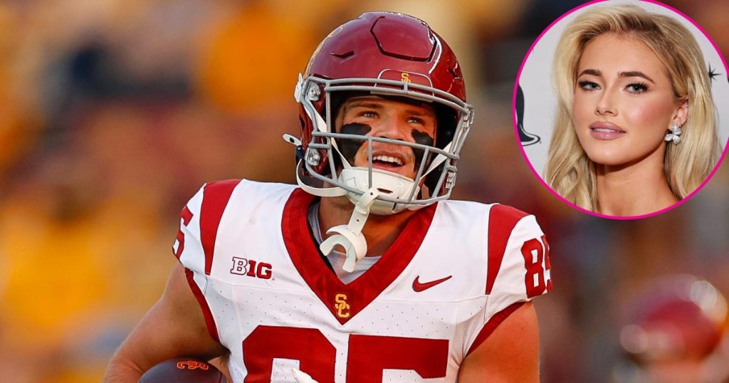 من هو ووكر ليونز؟ تعرف على USC Trojans Tight End الذي يرجع تاريخه إلى Rylee Arnold من DWTS