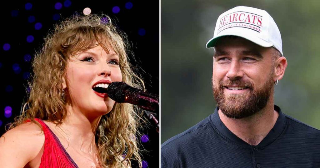 تشير Swifties إلى أن تايلور سويفت لعبت دور “Cowboy Like Me” 3 مرات مع ترافيس كيلسي في الحشد