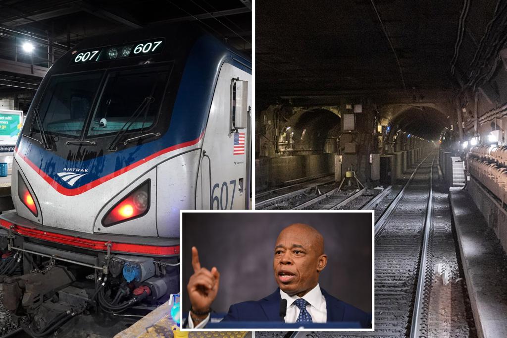 يطلب عمدة مدينة نيويورك إريك آدمز الفيدراليين لوقف إغلاق نفق شرق نهر الشرقية المخطط له لمدة 3 سنوات: “رفض الاستماع إلى العقل”