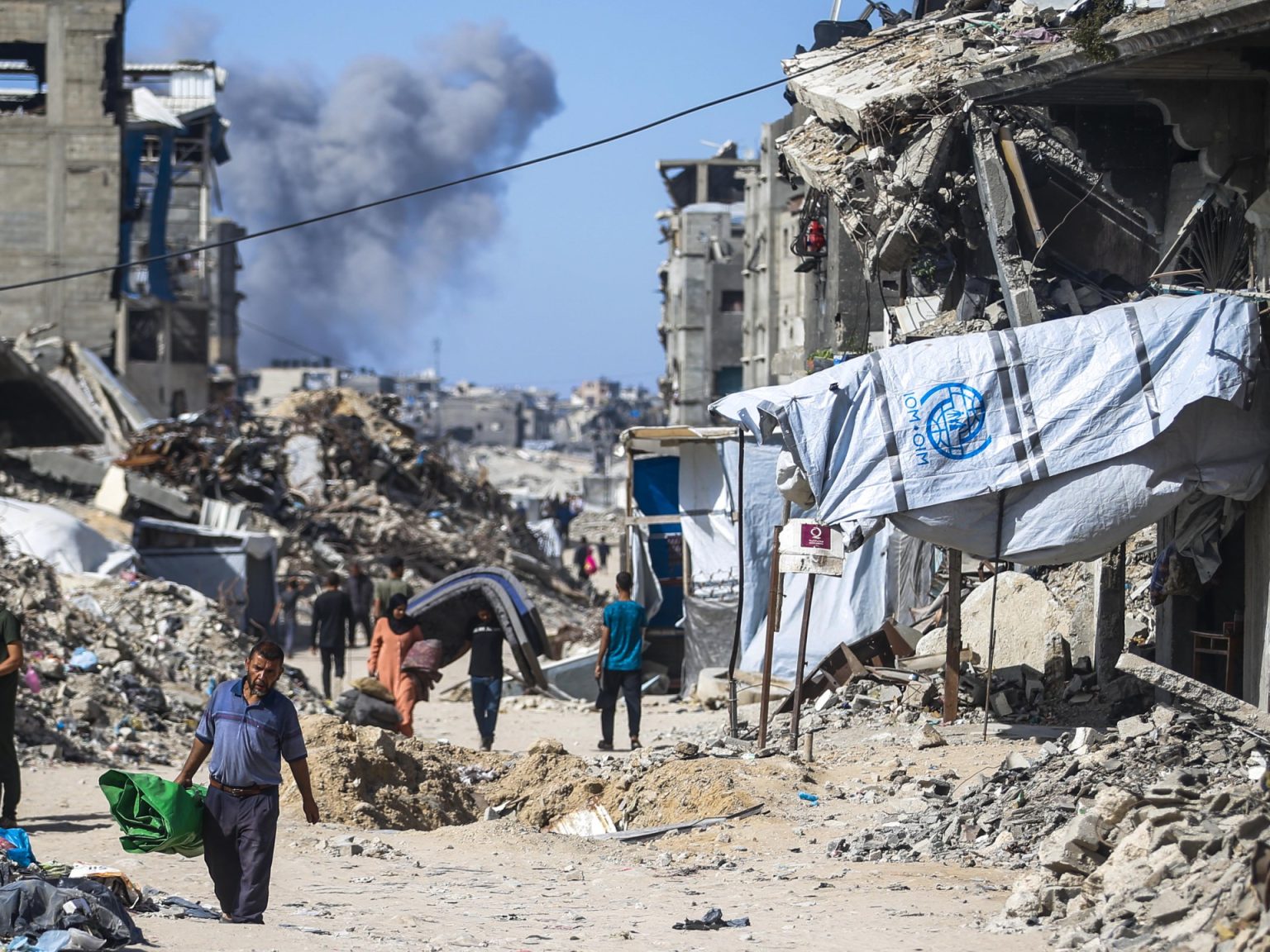 الاحتلال ينذر بإخلاء مخيم جباليا و13 حيا شمال قطاع غزة