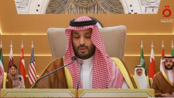 ولي العهد السعودي: نسعى إلى وقف التصعيد في المنطقة ووقف الحرب في غزة