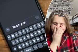 “Thank You Text” الاتجاه دافئ وغامض ومليء: “جدية من خلال المفارقة”