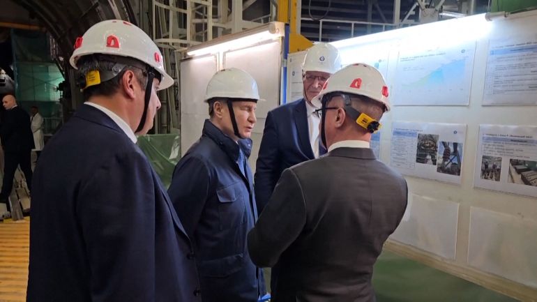 Putin visits Kursk nuclear plant in unannounced visit