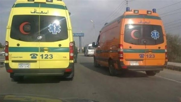 مصرع شخصين وإصابة ثالث في حادث تصادم سيارتين جنوب بورسعيد
