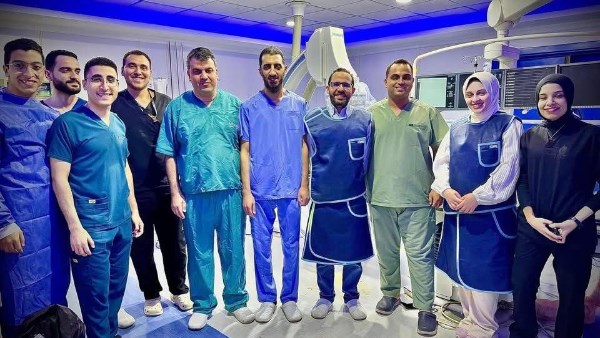 إنقاذ مريض أصيب بجلطة وشلل بمستشفى المنصورة التخصصي